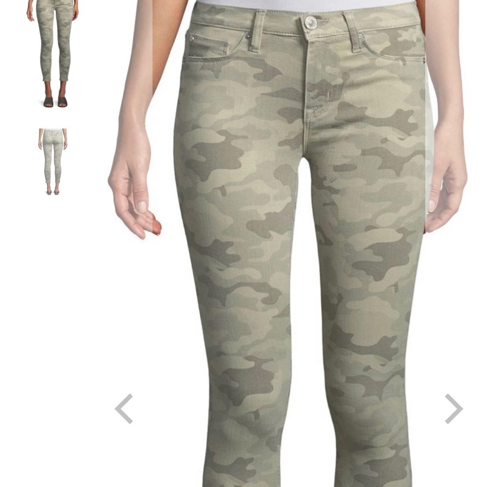 Hudson "Nico" Jeans in Camo (Trooper Green)
